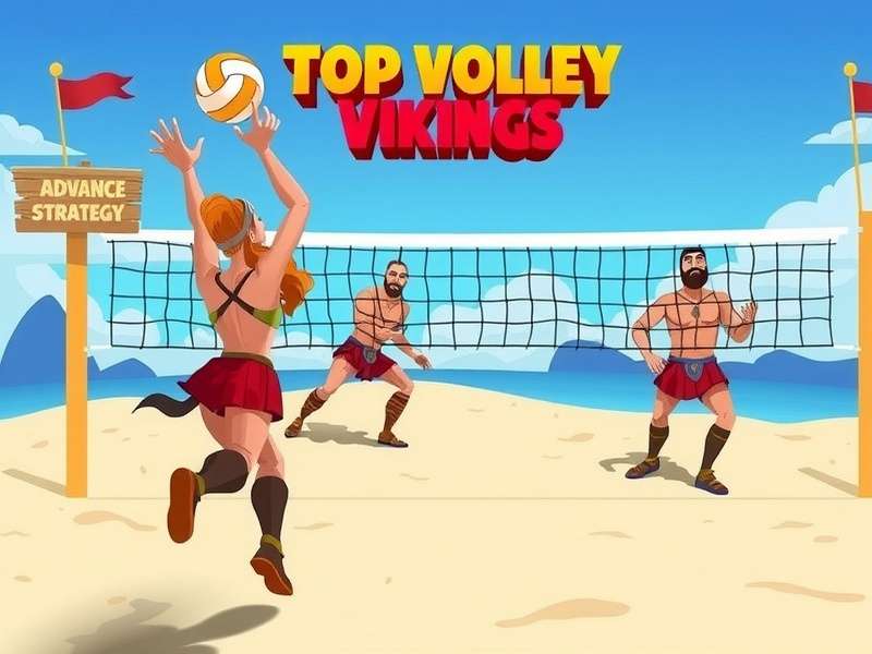 Top Volley Vikings advanced gameplay strategy illustration